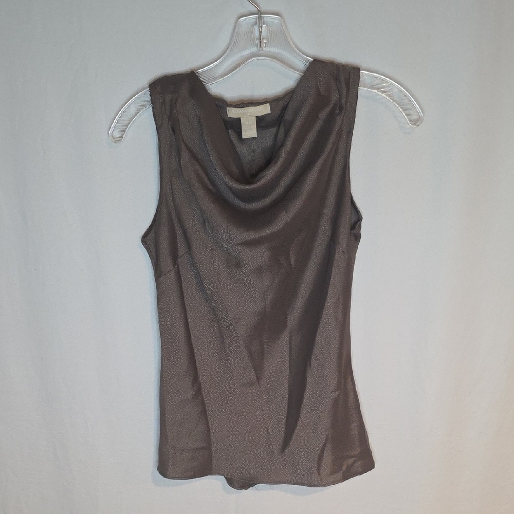 Banana Republic Grey/Silver Textured Top